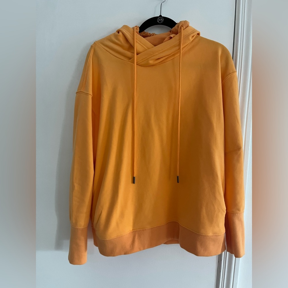 NWT free people orange hoodie - Picture 12 of 16